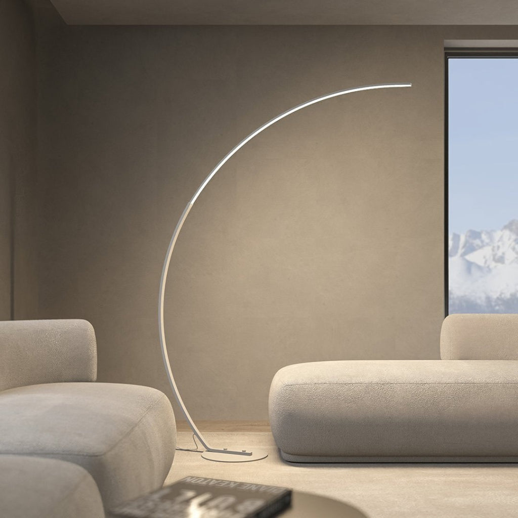 Arc Floor Lamp Modern LED Adjustable Reading Light - Image 11