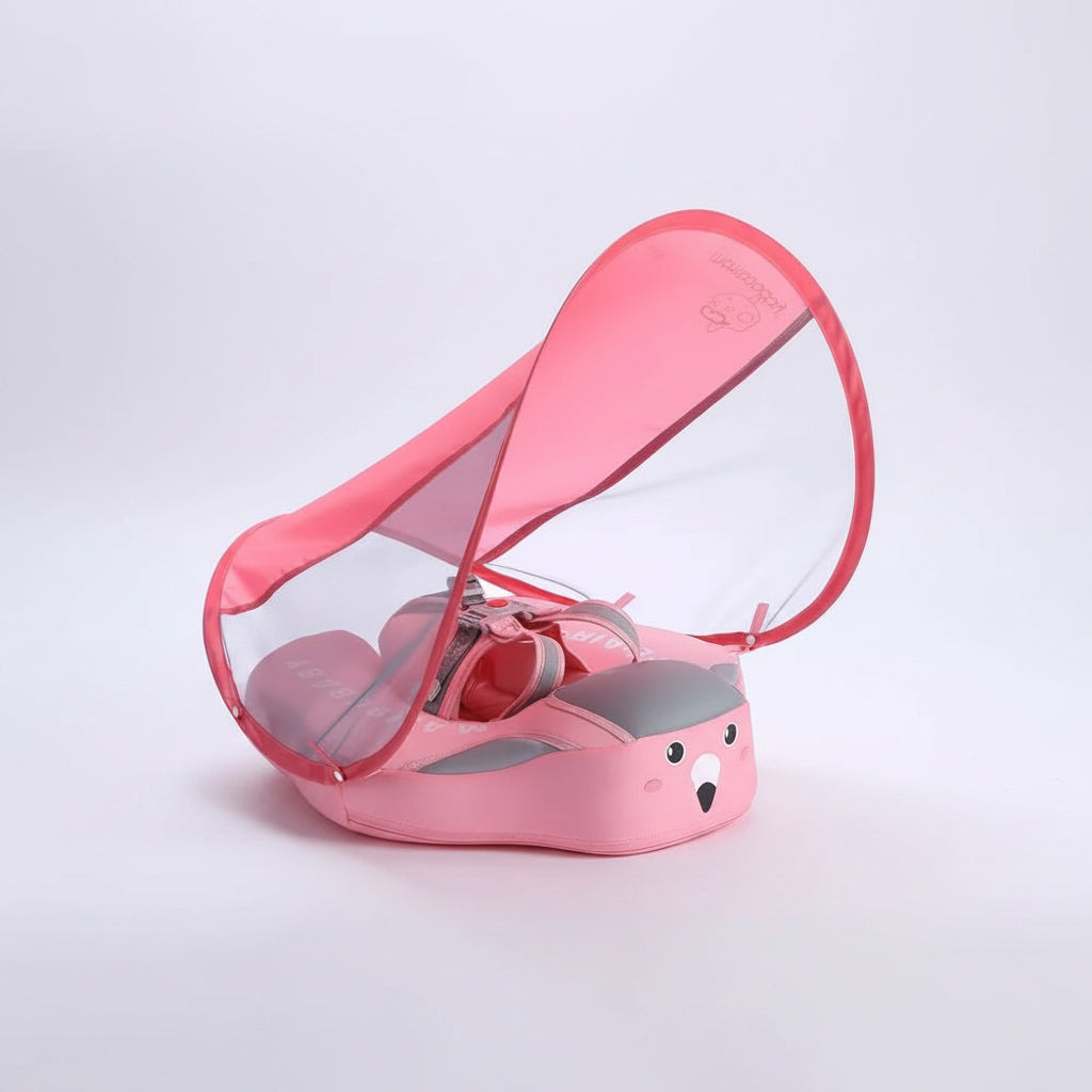 Baby Pool Float Safety Harness Sunshade Infant Swim Aid - Image 2
