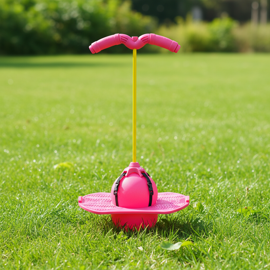 Balance Jumping Stick Fun Outdoor Toy Active Playtime - Image 4