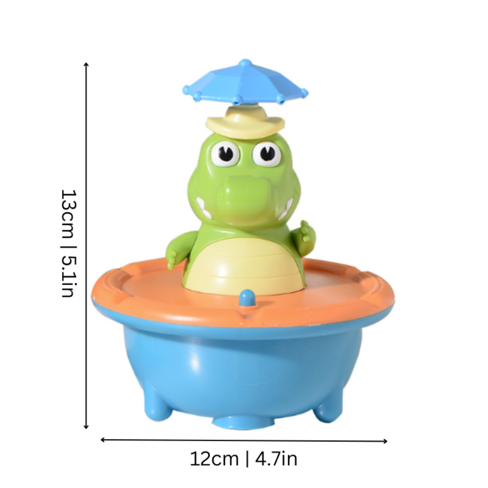 Bath Toy Toddlers Colorful Lights Floating Water Spraying