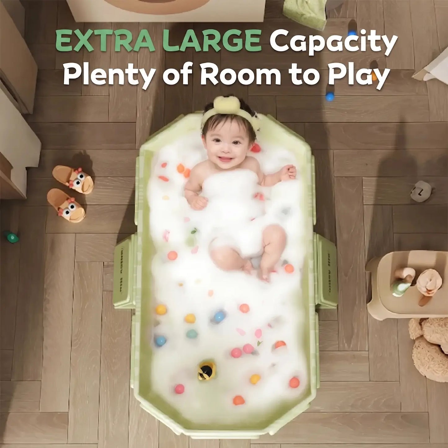Portable Folding Kids Bathtub
