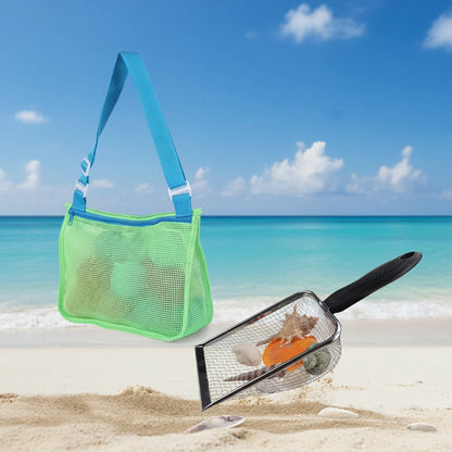 Beach Toy Kids Sand Sifter Shell Collector Shovel - Image 7