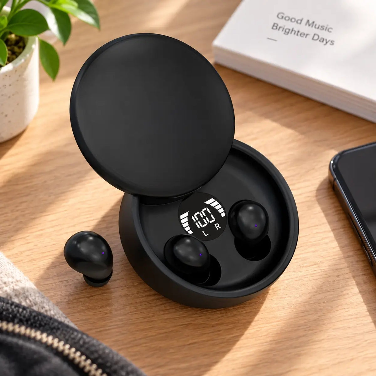 Tiny Mini Earbuds for Side Sleeping