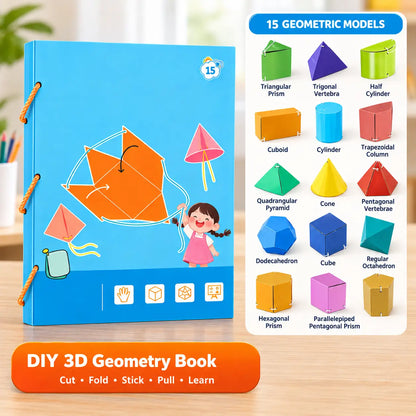 Learning Toys 3D Geometry Puzzle Activity Kit