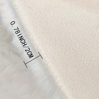 Cloud Comfort Round Bubble Rug | Soft Fluffy Circle Carpet