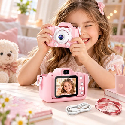 Dziecięcy miniaturowy aparat – kompaktowy aparat cyfrowy dla małych fotografów