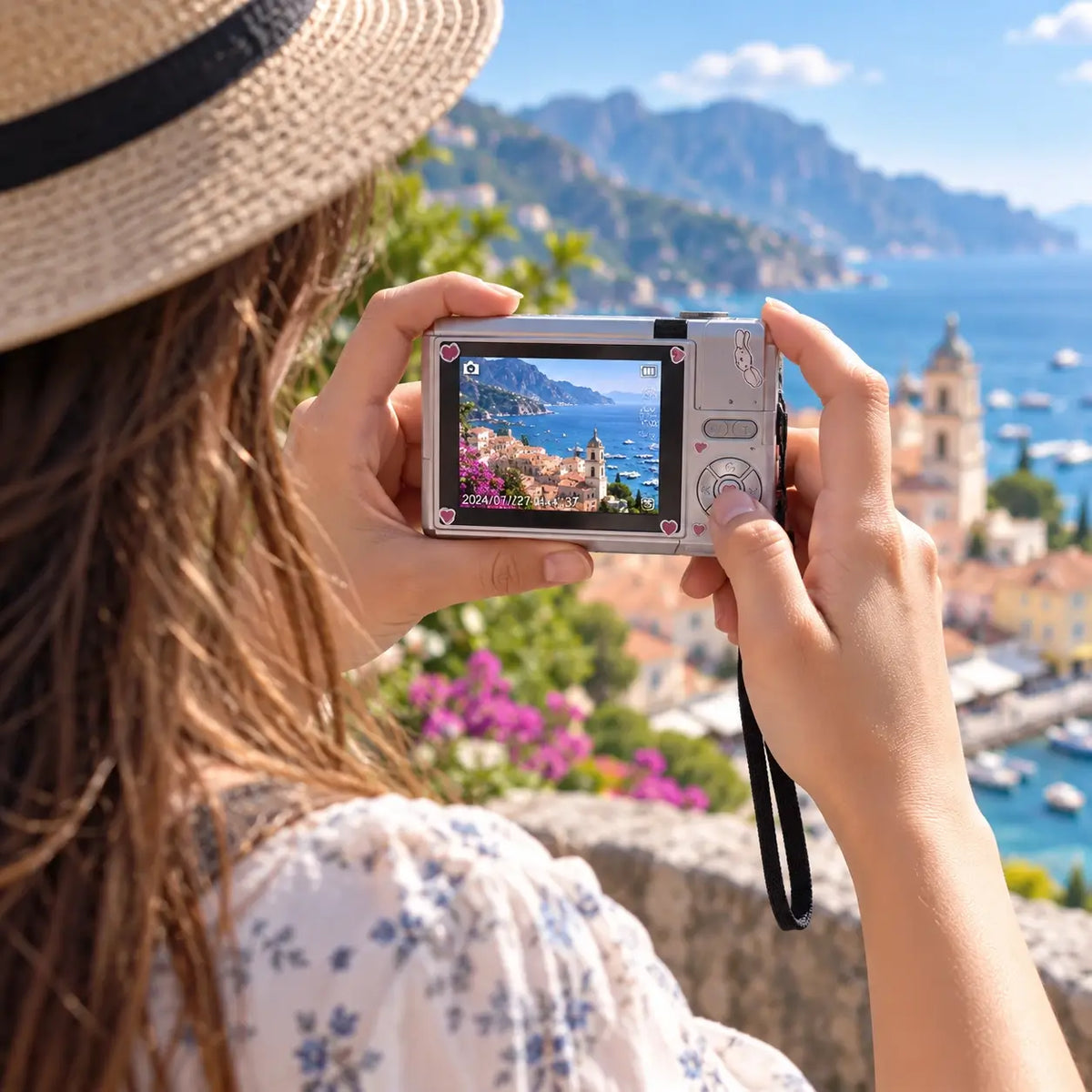 4K Digital Camera 48MP Flip Screen 8X Zoom