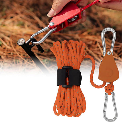 Camping Rope Easy Shelter Setup High Strength Durability - Image 10