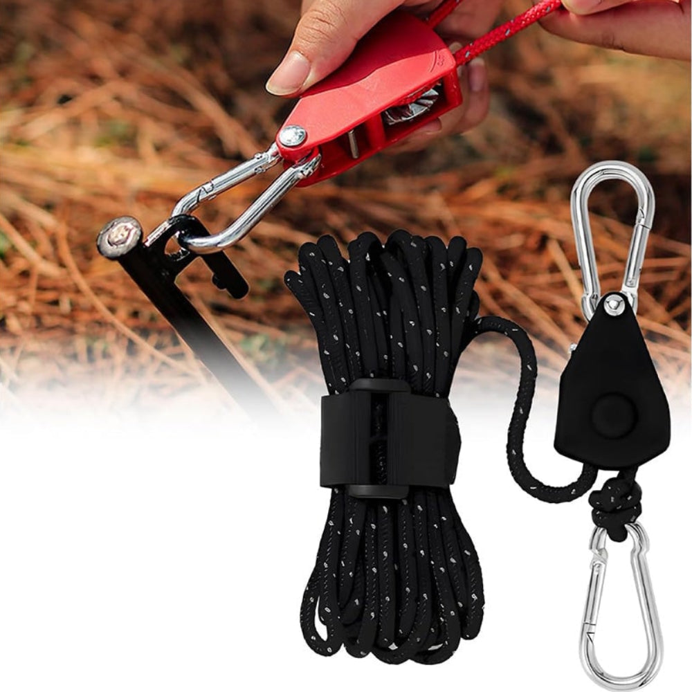 Camping Rope Easy Shelter Setup High Strength Durability - Image 12