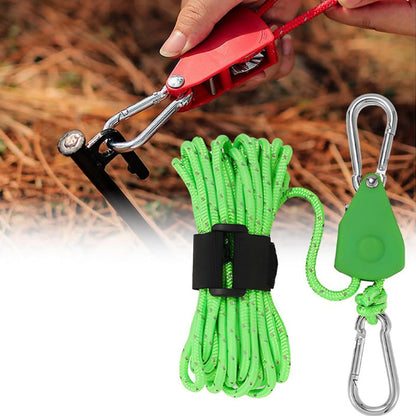 Camping Rope Easy Shelter Setup High Strength Durability - Image 13
