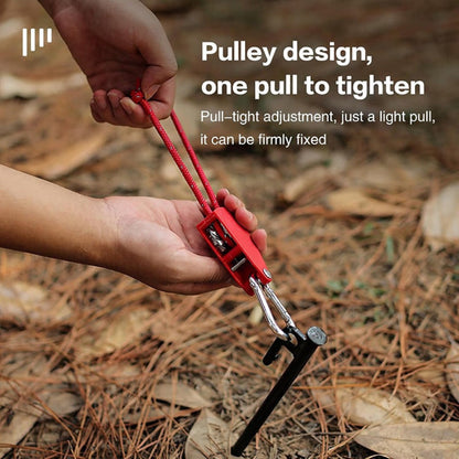Camping Rope Easy Shelter Setup High Strength Durability