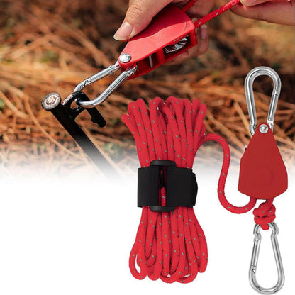 Camping Rope Easy Shelter Setup High Strength Durability - Image 8