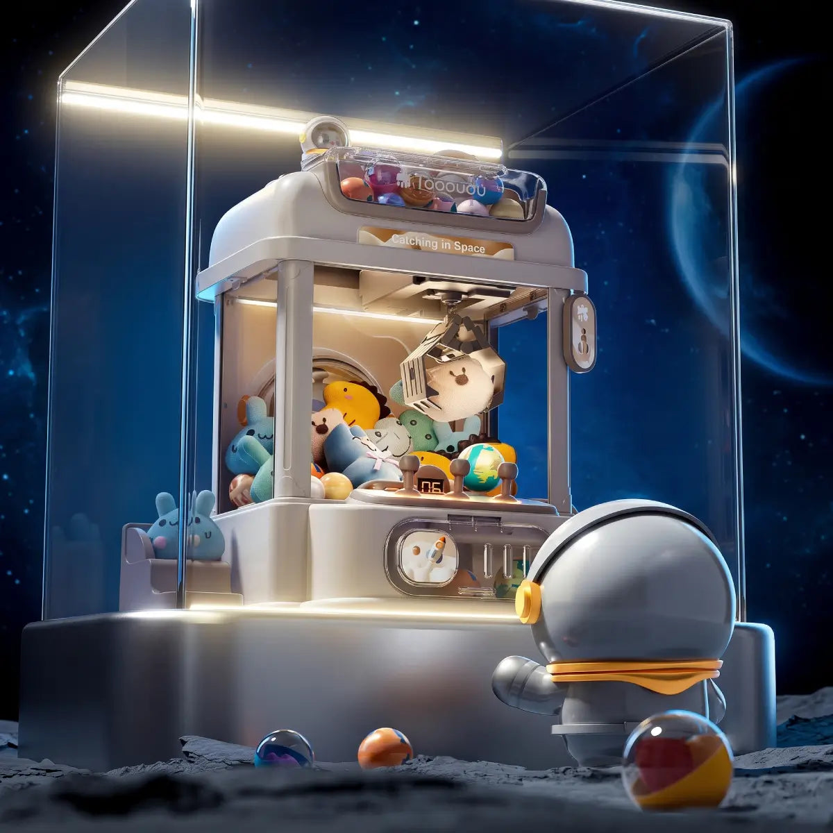 Children's Mini Claw Machine - with Wireless Controller