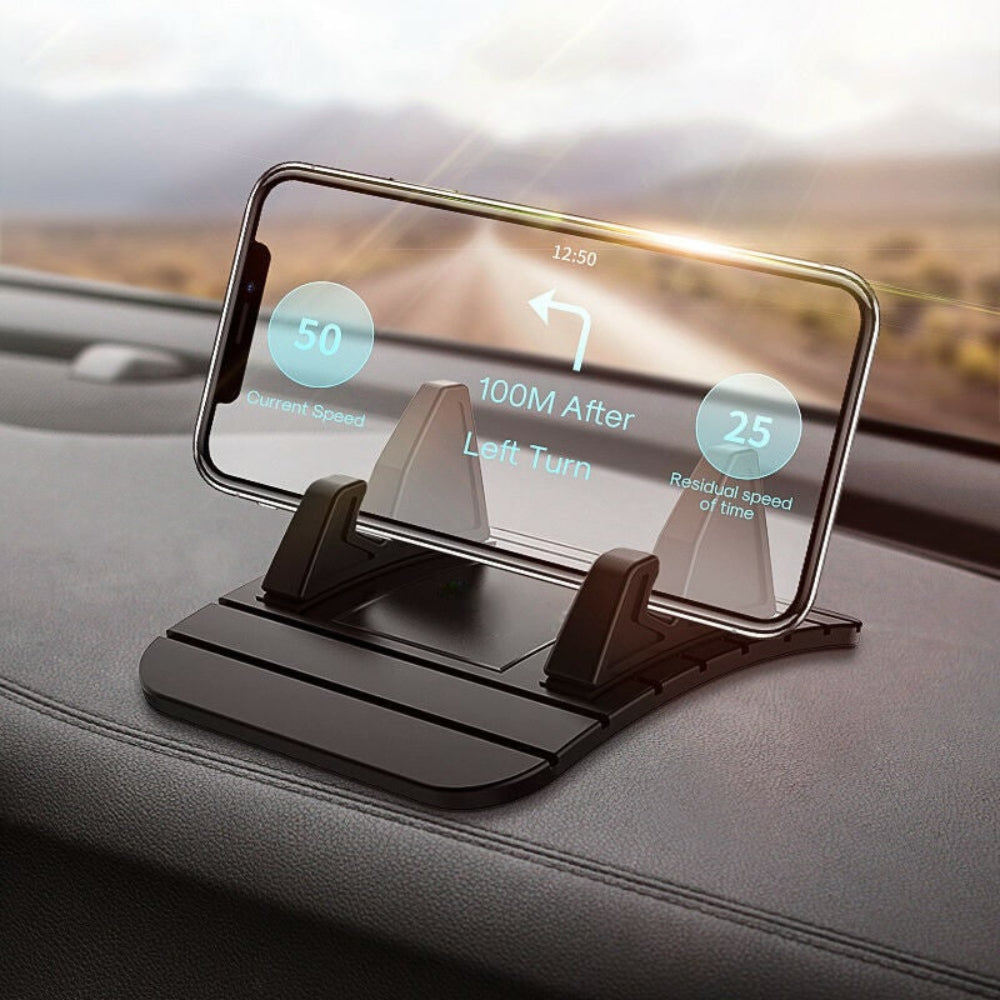 Car Phone Holder Dashboard Mount Adjustable Design - Image 1