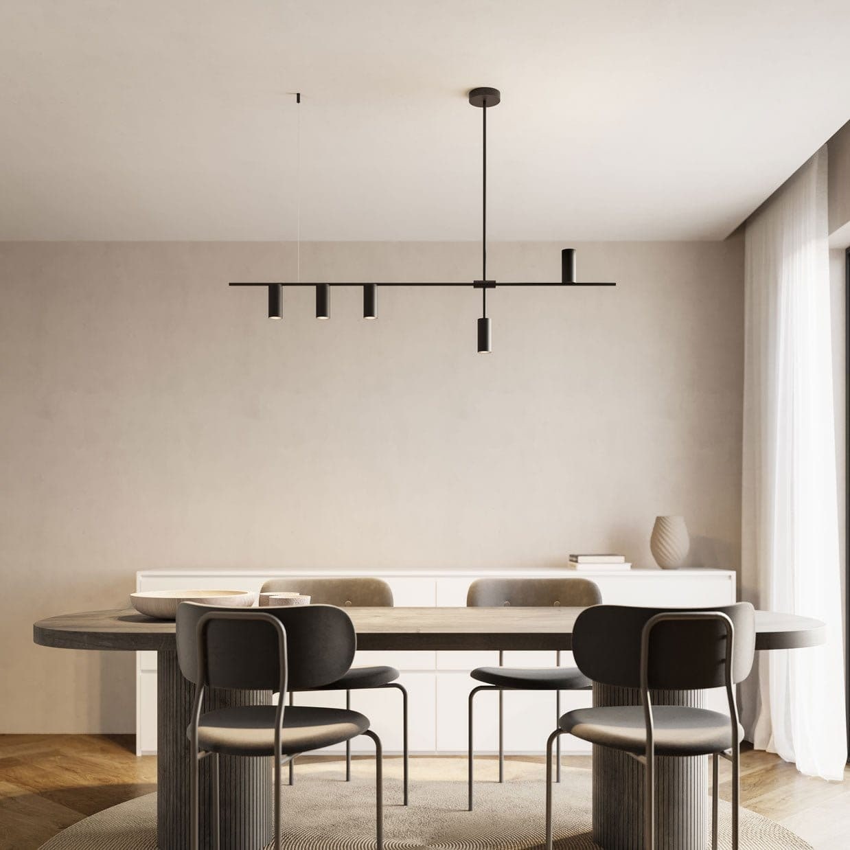 Ceiling Light Hanging Fixture Modern Design - Image 1