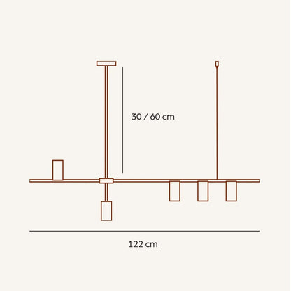 Ceiling Light Hanging Fixture Modern Design