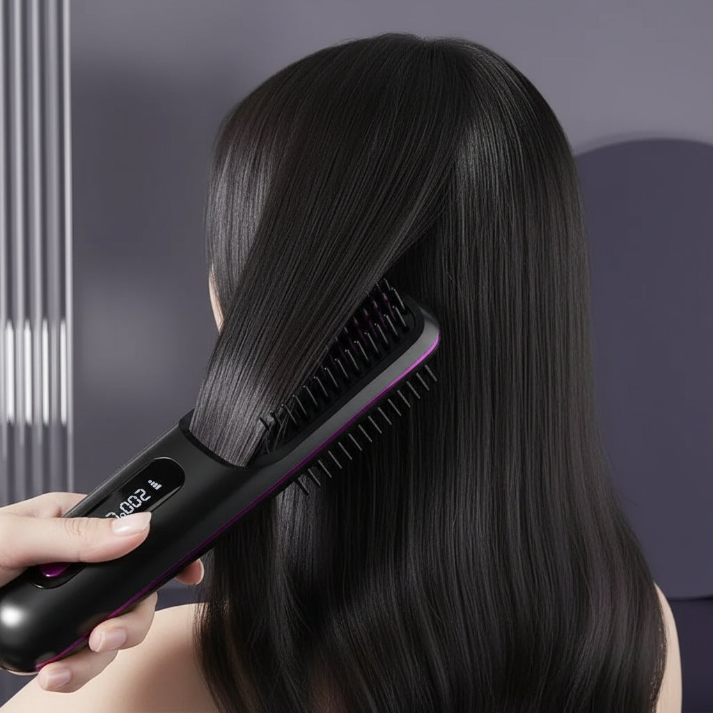 Ceramic Cordless Portable Hair Straightener Rechargable - Image 7