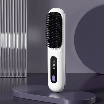 Ceramic Cordless Portable Hair Straightener Rechargable - Image 8
