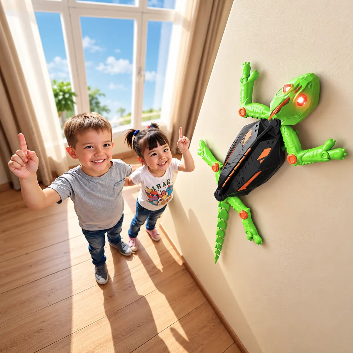 Wall Climbing RC Gecko Lizard Toy