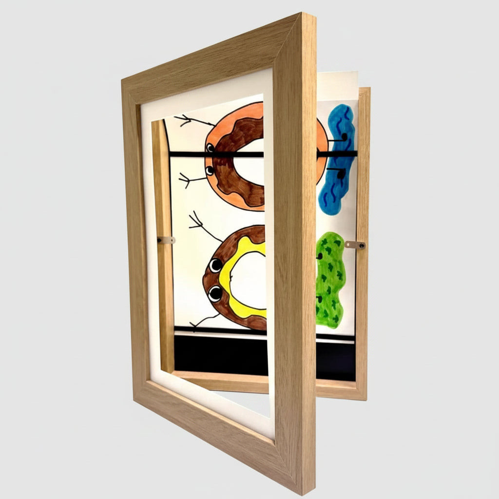 Children's Art Frame Display Wall Mounted Storage - Image 8