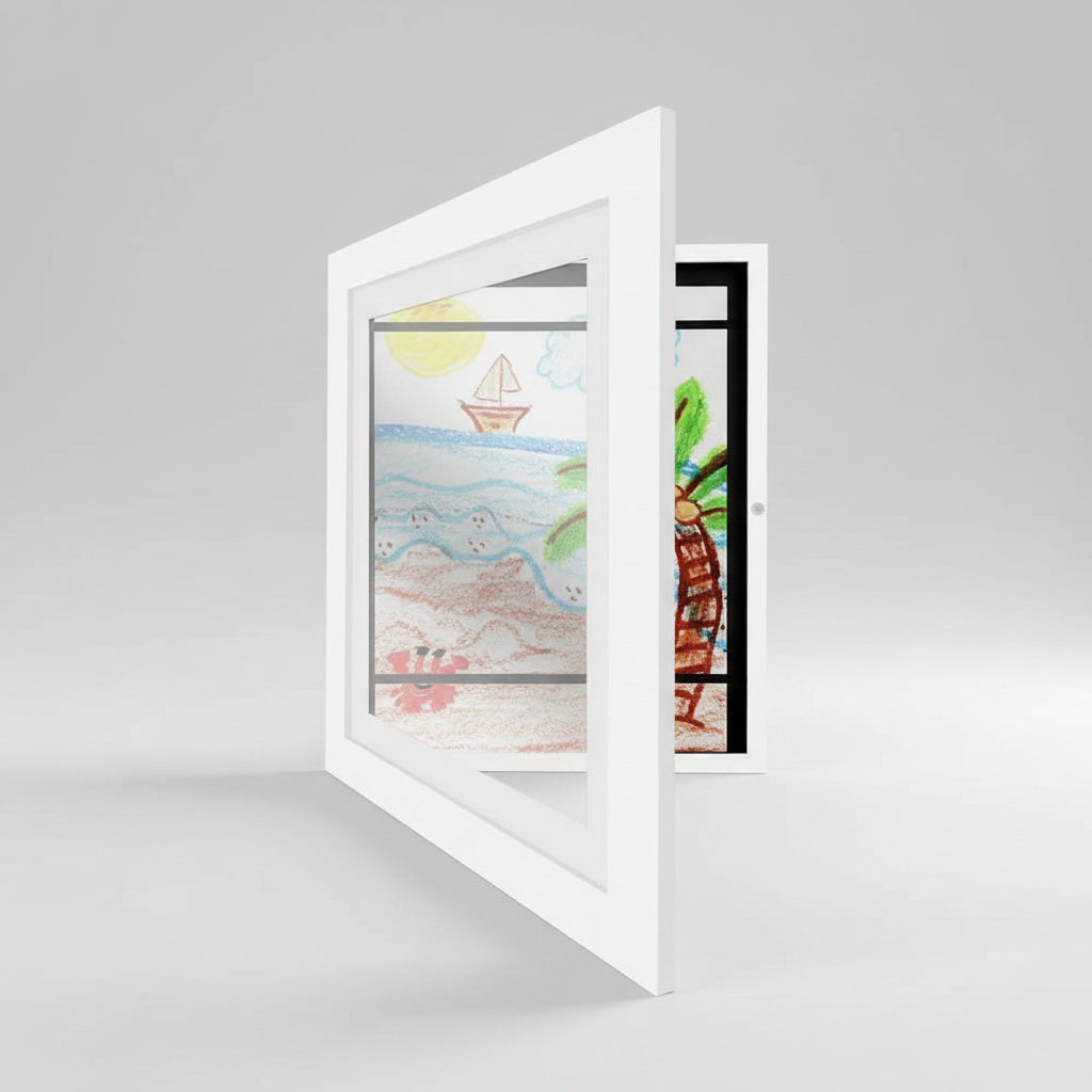 Children's Art Frame Display Wall Mounted Storage - Image 9