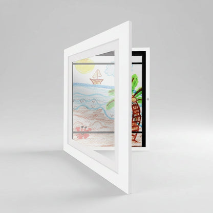 Children's Art Frame Display Wall Mounted Storage - Image 9