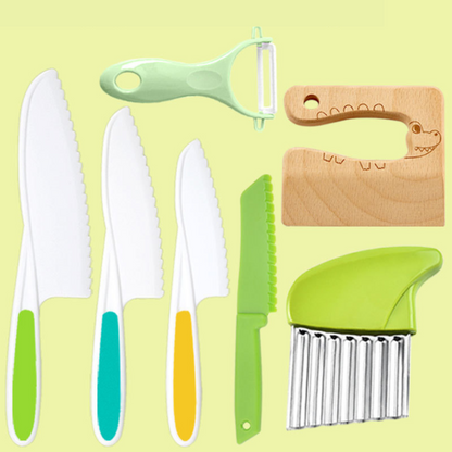Children's Kitchen Set Play Safe Cutting Tools
