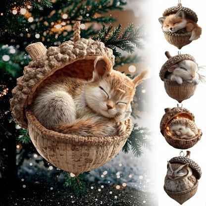 Christmas Ornaments Plush Holiday Tree Decoration