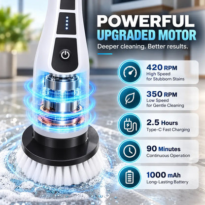 9-in-1 Electric Cleaning Brush