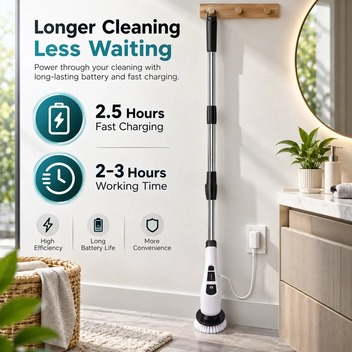 9-in-1 Electric Cleaning Brush