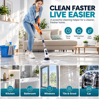 9-in-1 Electric Cleaning Brush