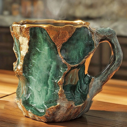 Coffee Mug Geode Style Novelty Tea Cup Drinkware - Image 1