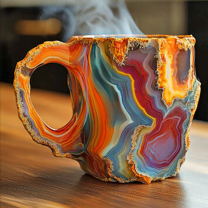 Coffee Mug Geode Style Novelty Tea Cup Drinkware - Image 5