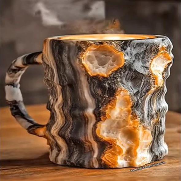 Coffee Mug Geode Style Novelty Tea Cup Drinkware - Image 6