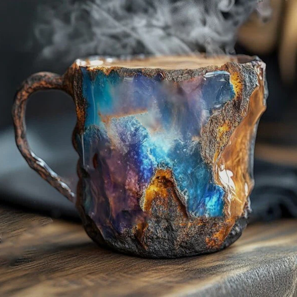 Coffee Mug Geode Style Novelty Tea Cup Drinkware - Image 7