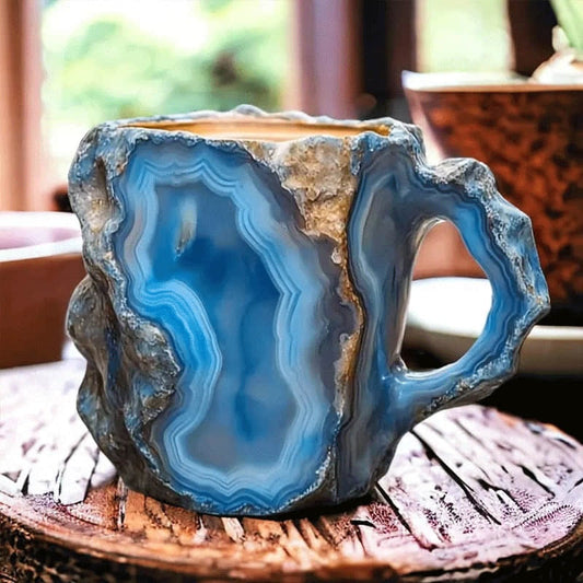 Coffee Mug Geode Style Novelty Tea Cup Drinkware Gift - Image 2