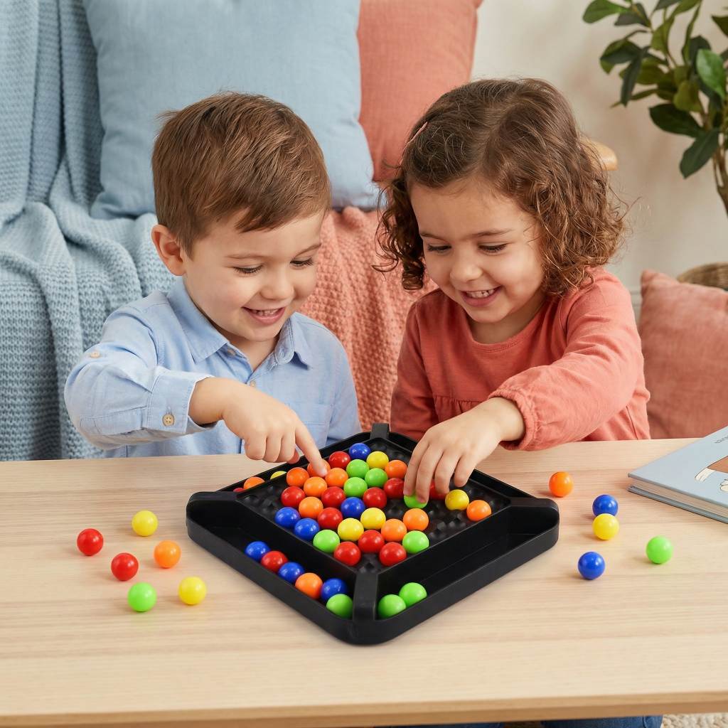 Color Matching Game Family Board Game Educational Toy - Image 1