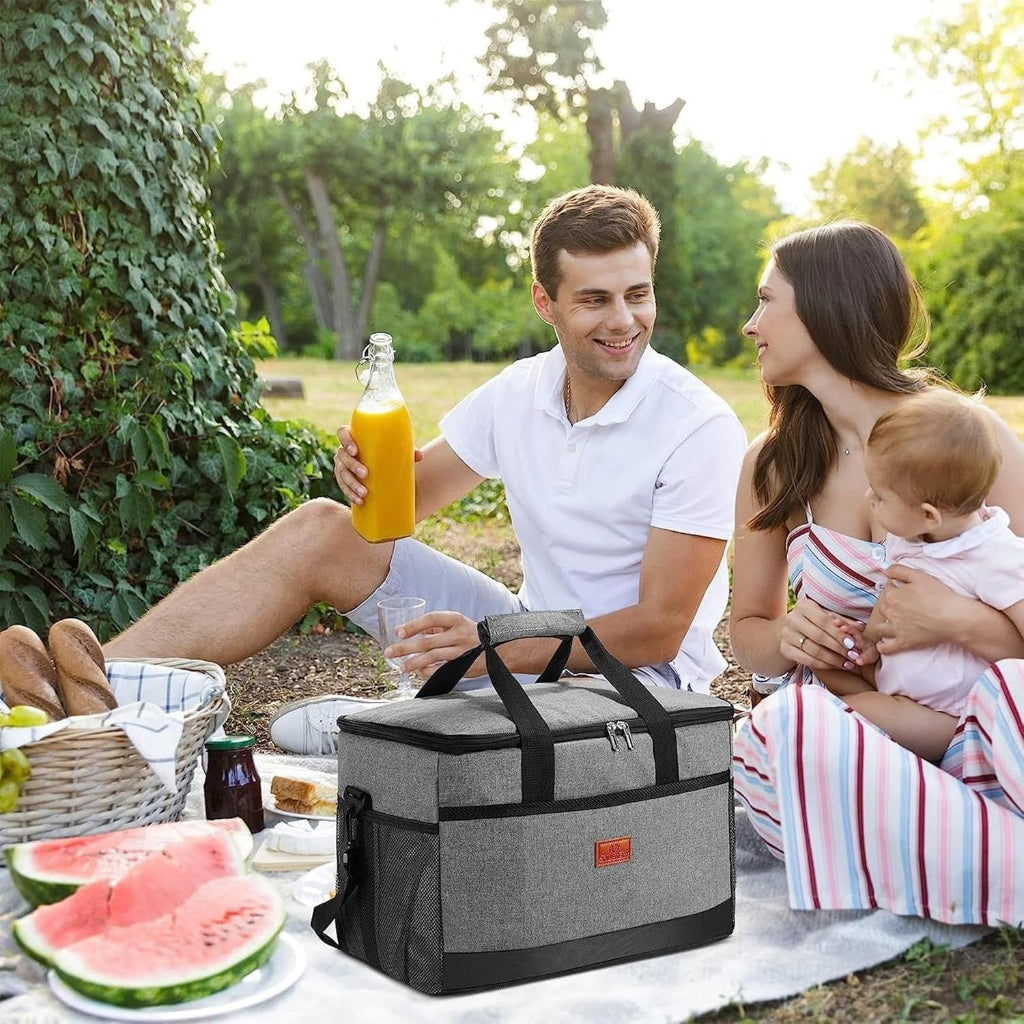 Cooling Insulated Cooler Bag Zippered