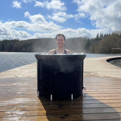 Cooling Portable Ice Bath Foldable Insulated Tub - Image 1