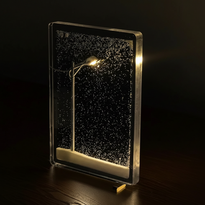 Decorative Lighting Magical Light Winter Snowfall Lamp - Image 1
