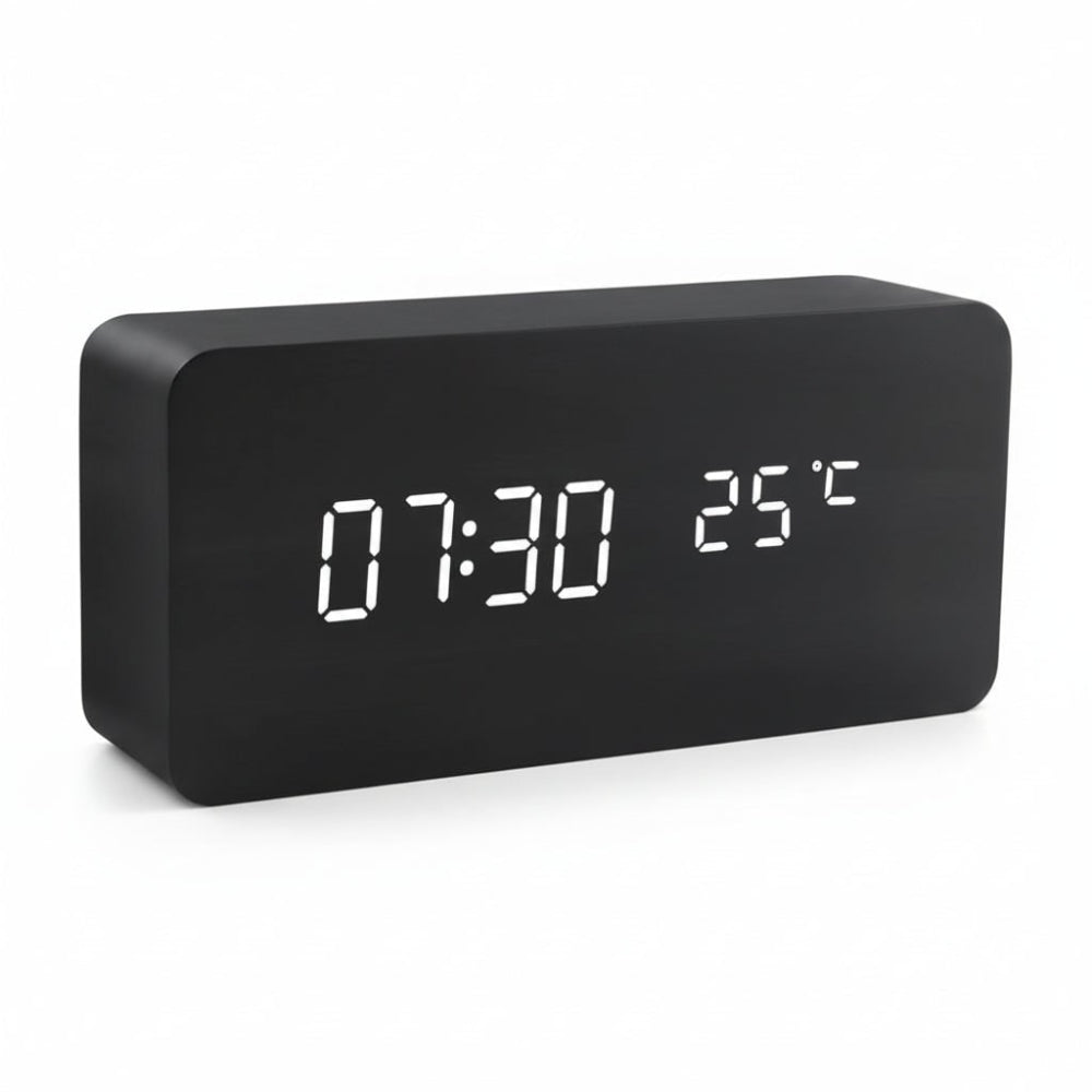 Digital Alarm Clock Modern Design Multi Function Display - Image 10