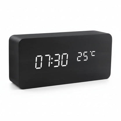 Digital Alarm Clock Modern Design Multi Function Display - Image 10