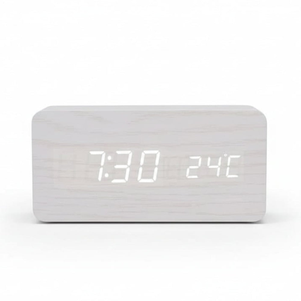 Digital Alarm Clock Modern Design Multi Function Display - Image 12