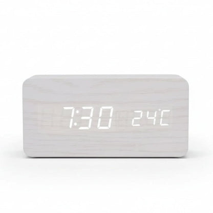 Digital Alarm Clock Modern Design Multi Function Display - Image 12