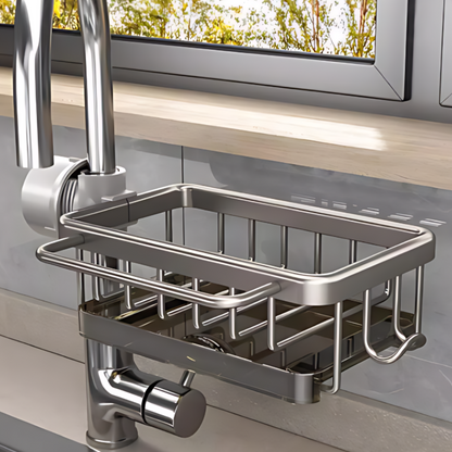 Dish Drying Rack Sink Caddy Organizer Kitchen Storage Basket