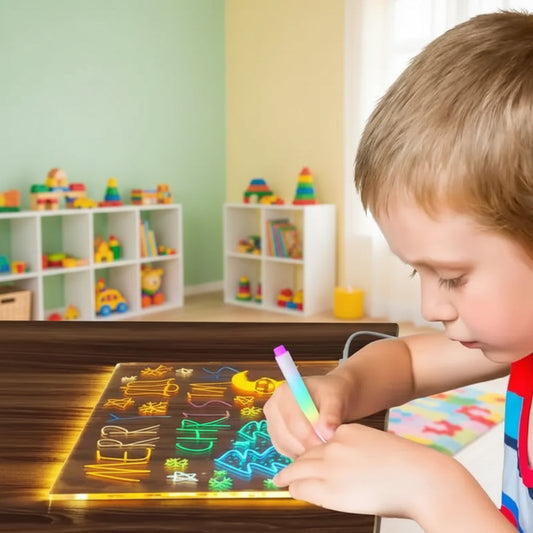 Drawing Kids Lamp Creative Light Board - Image 1