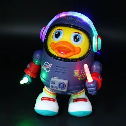 Dancing Astronaut Duck Interactive Toy