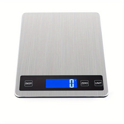 15kg Digital Kitchen Scale | USB Rechargeable Precision Food Weighing Scale
