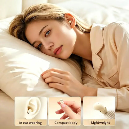 Tiny Mini Earbuds for Side Sleeping