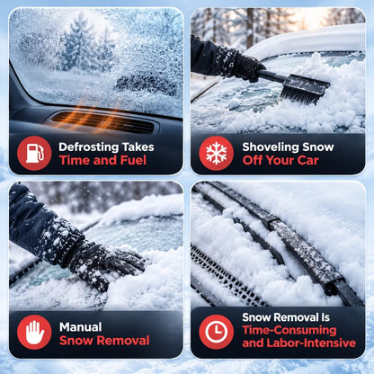 Windshield Snow Cover Magnetic Oxford Fabric Ice Protection